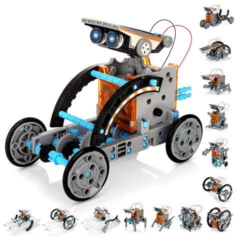 solar robot toy|14 in 1 robot kit.